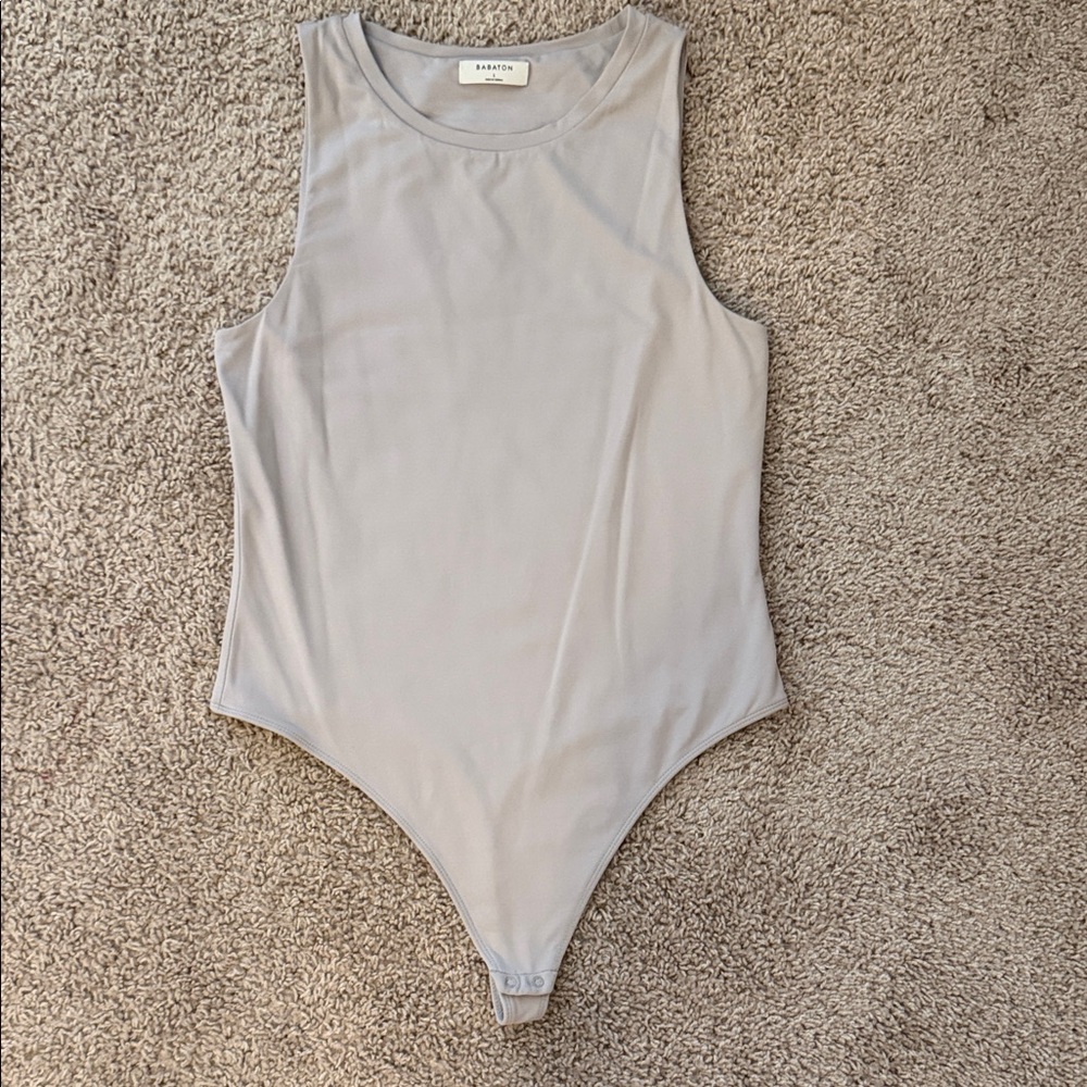 Babaton taupe bodysuit